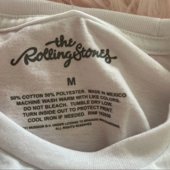 Rolling Stones women’s crop top USA medium - Picture 4 of 4